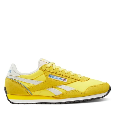 Reebok Women's Classic AZ Sneakers Yellow/White Jaune Misc, Suede