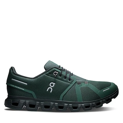 On Men's Cloud 6 Athletic Sneakers Dark Green, Polyester