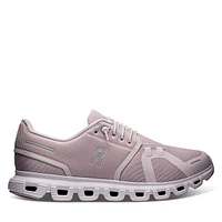 On Women's Cloud 6 Athletic Sneakers Purple, Rubber