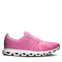 On Women's Cloud 6 Athletic Sneakers Fuchsia, Rubber