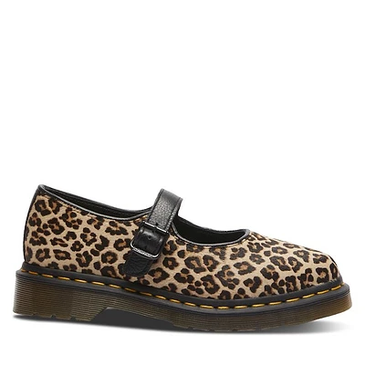 Dr. Martens Women's Elphie Mary Jane Shoes Black Misc, Leather