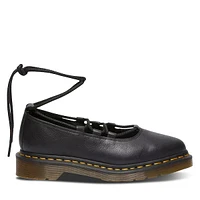 Dr. Martens Women's Elphie Ballet Flats Black, Leather