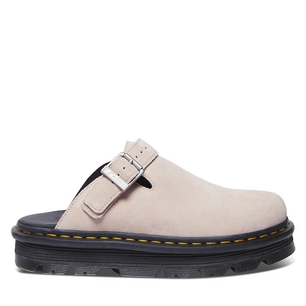 Dr. Martens Zebzag Platform Mules Rose, Womens / Mens Suede