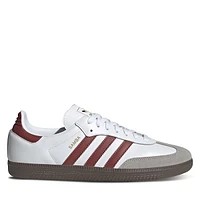 adidas Men's Samba OG Sneakers White/Red White Misc, Leather