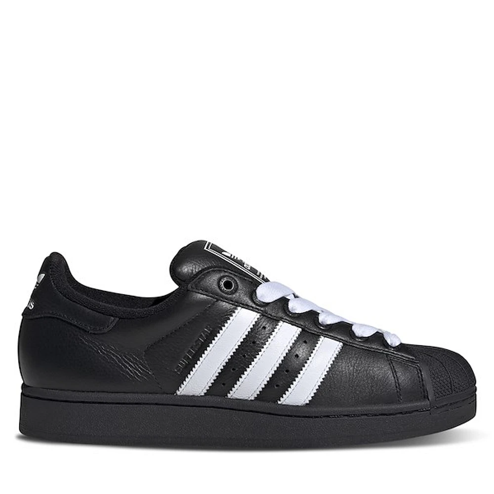 adidas Superstar Sneakers Black White, Womens / Mens Leather