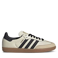 adidas Women's Samba OG Sneakers Beige/Black, Leather