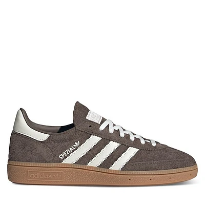 adidas Women's Handball Spezial Sneakers Brown/White Taupe, Suede