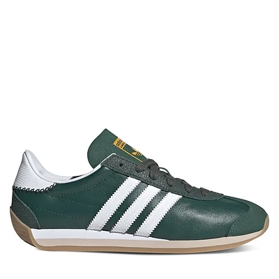 adidas Women's Country OG Sneakers Green/White, Leather