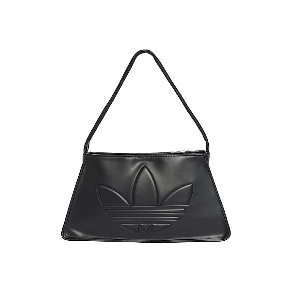 adidas Trefoil Shoulder Bag in Black, Leather
