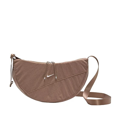 Nike Cresent Crossbody Bag in Beige, Nylon