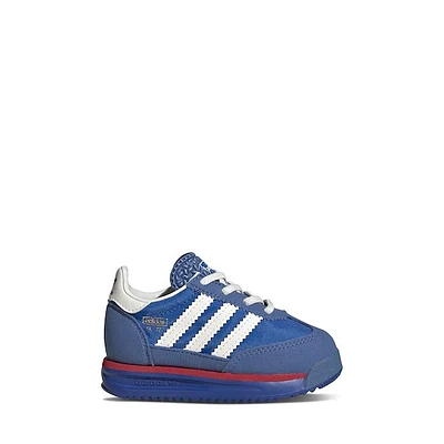 adidas Toddler's SL 72 Sneakers Blue/White/Red, Toddler Leather