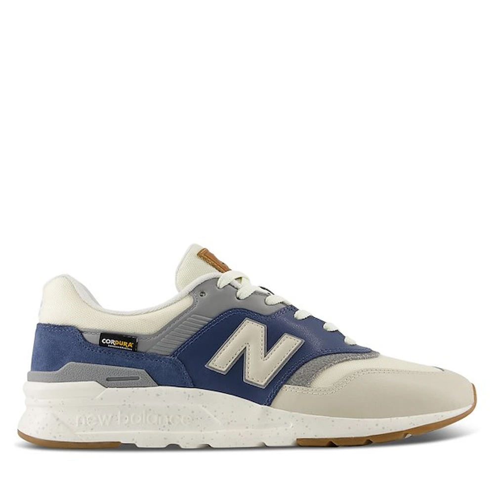 New Balance Men's 997H Sneakers Beige/Blue Marine, Leather
