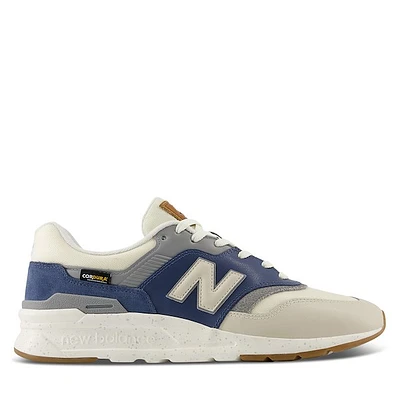 New Balance Men's 997H Sneakers Beige/Blue Marine, Leather