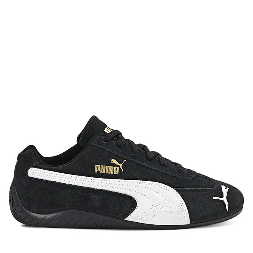 Puma Men's Speedcat OG Sneakers Black White, Suede