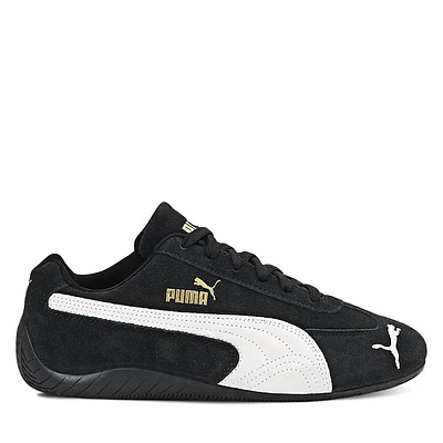 Puma Men's Speedcat OG Sneakers Black White, Suede