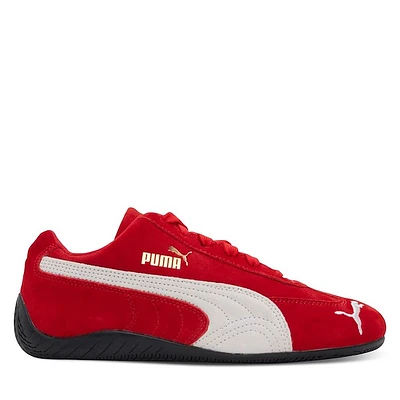 Puma Men's Speedcat OG Sneakers Red/White Su?de Rouge, Suede