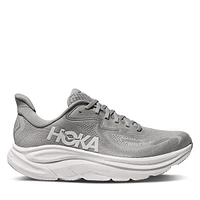 HOKA Men's Clifton 10 Sneakers Gray, Rubber