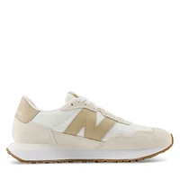 New Balance Women's 237 Sneakers White/Beige White Misc, Suede
