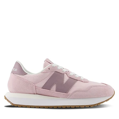 New Balance Women's 237 Sneakers Pink/Purple, Suede