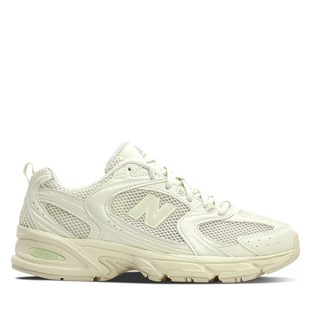 New Balance 530 Sneakers Cream/Natural Naturel, Womens / Mens Leather
