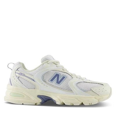 New Balance 530 Sneakers Cream/Ice White Misc, Womens / Mens Leather