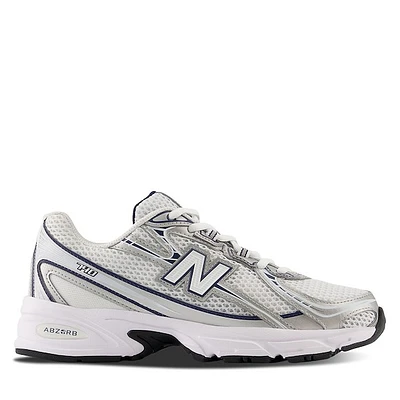New Balance 740 Sneakers White/Silver/Navy White Misc, Womens / Mens Rubber