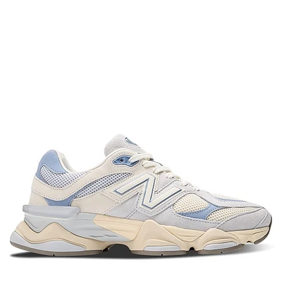 New Balance 9060 Sneakers Beige/Gray/Blue, Womens / Mens Suede