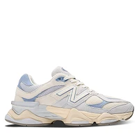 New Balance 9060 Sneakers Beige/Gray/Blue, Womens / Mens Suede