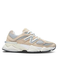 New Balance 9060 Sneakers Rose/Beige/Silver Kaki, Womens / Mens Suede