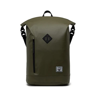 Herschel Supply Co. Weather Resistant Roll Top Backpack in Ivy Green