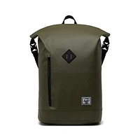 Herschel Supply Co. Weather Resistant Roll Top Backpack in Ivy Green