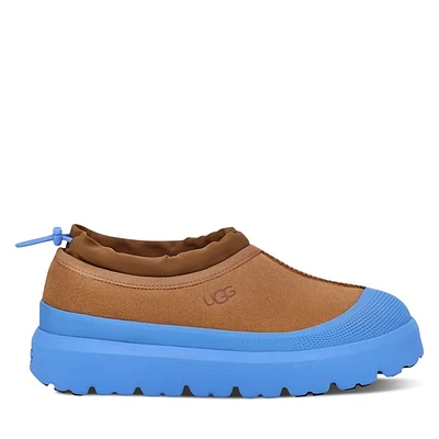 UGG Men's Tasman Weather Hybrid Slippers Chestnut/Blue Cognac, Suede