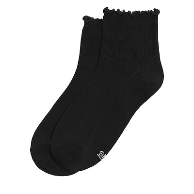 Vans Lettuce Have It Half Crew Socks in Black, Nylon