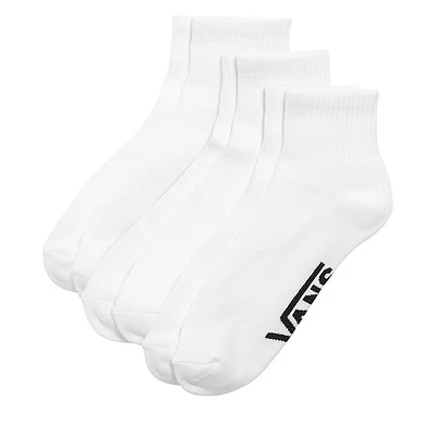 Vans Classic Ankle Socks in White, Nylon