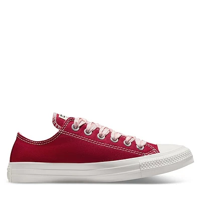 Converse Women's Chuck Taylor All Star OX Sneakers Rouge, Canvas