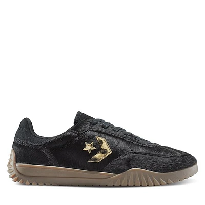 Converse Run Star Trainer Sneakers Black Misc, Womens / Mens Suede