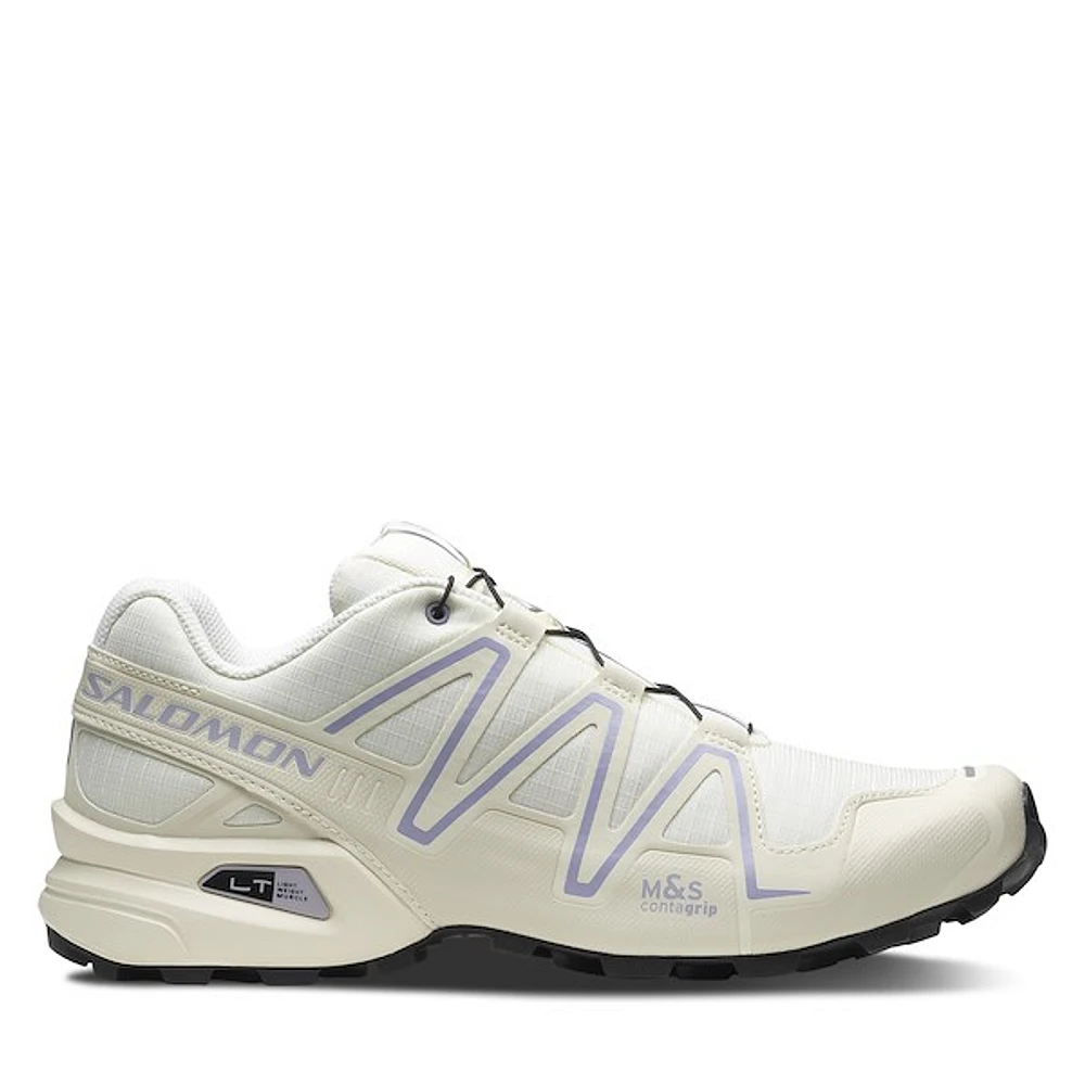 Salomon Speedcross 3 Sneakers Beige/Lilac White Os Div., Womens / Mens Rubber