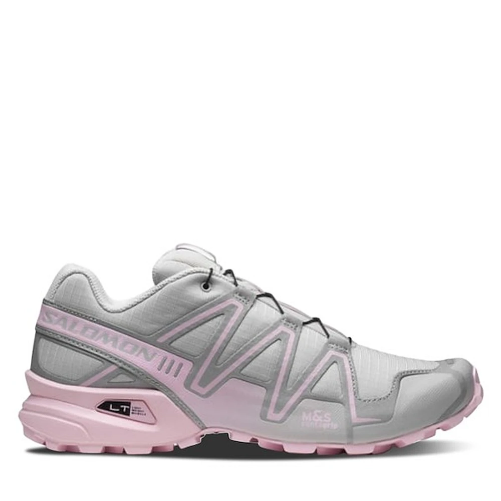 Salomon Speedcross 3 Sneakers Gray/Pink Gris Misc, Womens / Mens Rubber