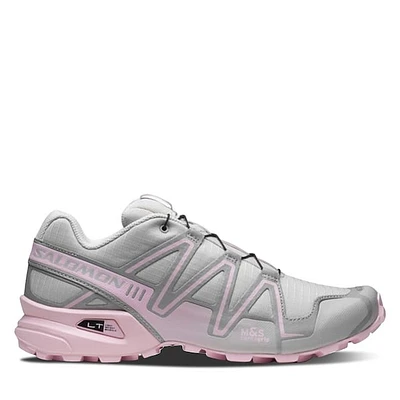 Salomon Speedcross 3 Sneakers Gray/Pink Gris Misc, Womens / Mens Rubber