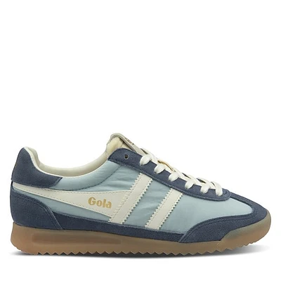 Gola Women's Firefly Sneakers Dark Blue/Light Blue/White Marine Misc, Suede