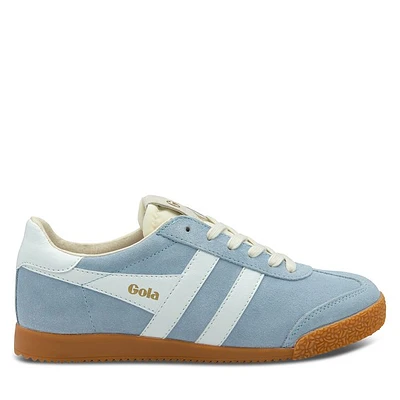 Gola Women's Elan Sneakers Light Blue/White, Suede