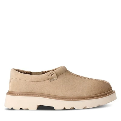 UGG Men's Tasman Lug Slippers Mustard Seed Beige, Suede