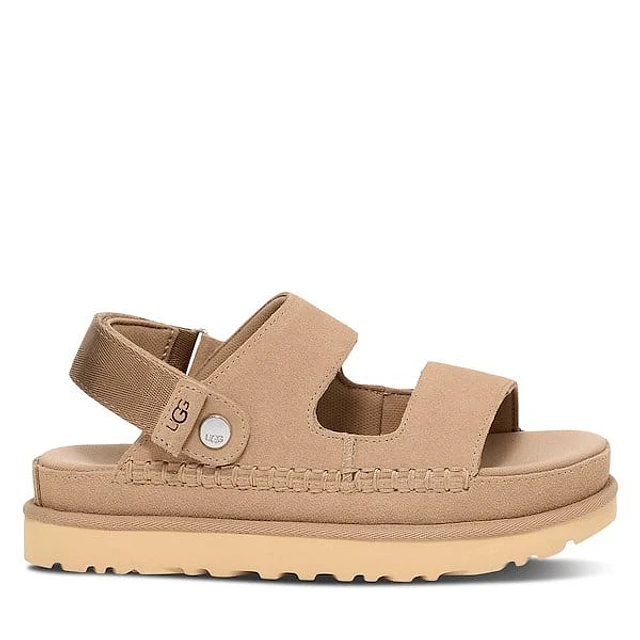 UGG Women's Goldenstar Slides Beige, Suede
