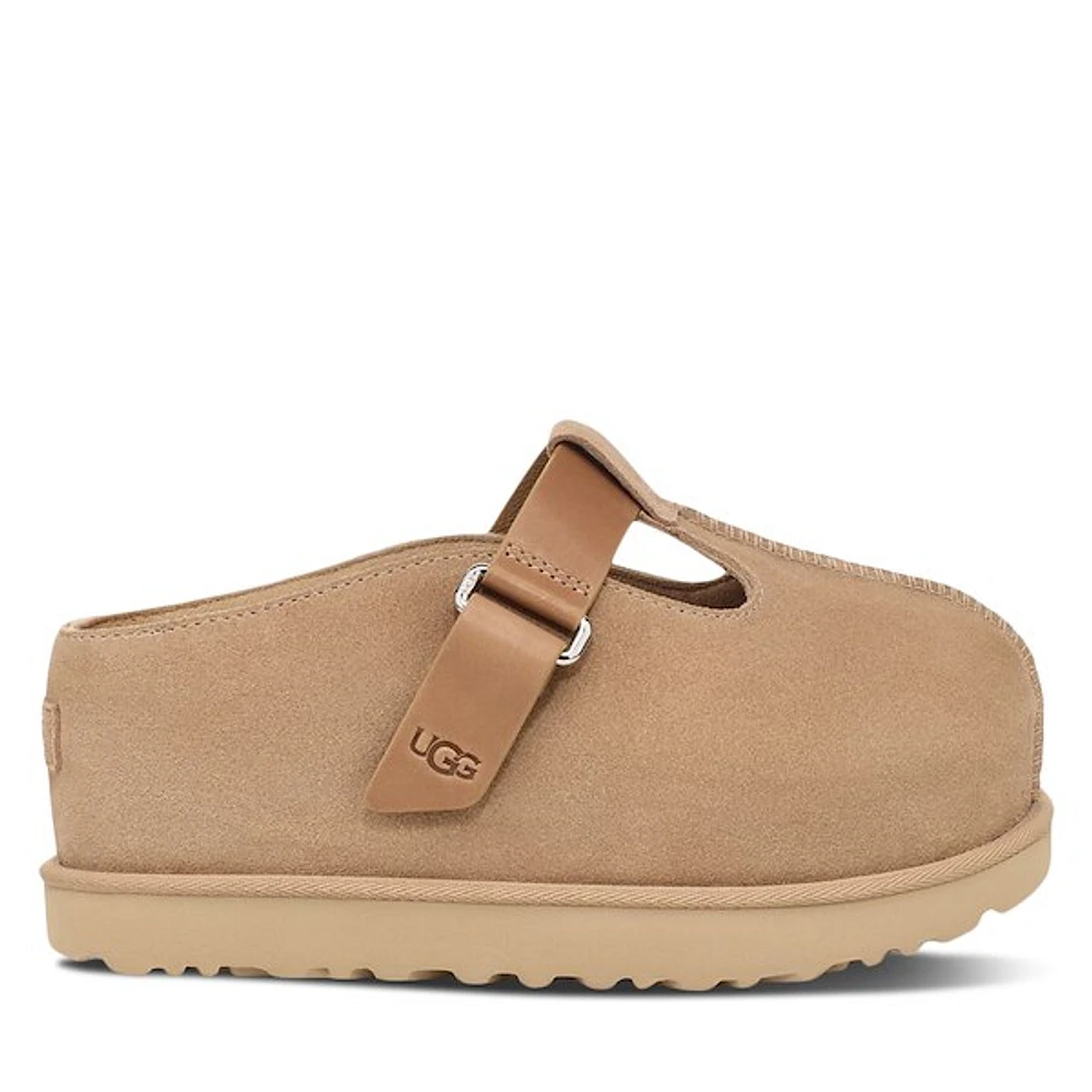 UGG Women's Goldenstar Hi Clogs Beige, Leather