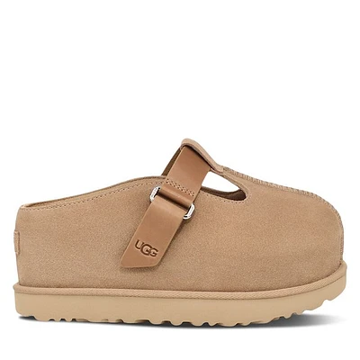 UGG Women's Goldenstar Hi Clogs Beige, Leather