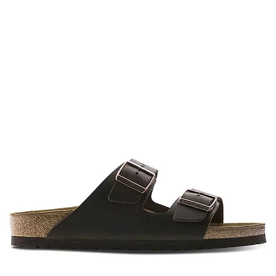 Birkenstock Men's Arizona Sandals Habana Gris, / EU Leather
