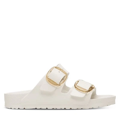 Birkenstock Women's Arizona Big Buckle EVA Sandals Off-White Naturel, / EU