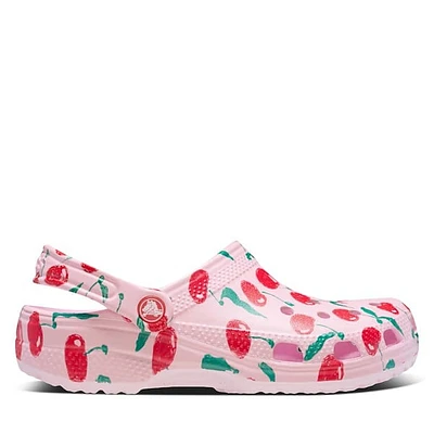 Crocs Classic Cherry Clogs Rose Misc, Womens / Mens