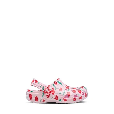 Crocs Toddler's Classic Cherry Clogs Rose Misc, Toddler