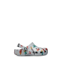 Crocs Toddler's Classic Race Car Clogs Gris Misc, Toddler